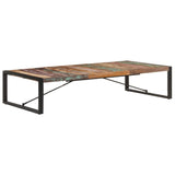 Coffee Table Multicolour Reclaimed Wood Large Durable 321589