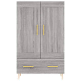 Highboard Grey Sonoma 69.5x31x115 cm Engineered Wood 830314