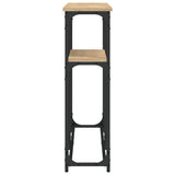 Console Table Sonoma Oak 145x22,5x75 cm Engineered Wood 834096