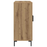 Sideboard Artisian Oak 90x34x80 cm Engineered Wood 857315