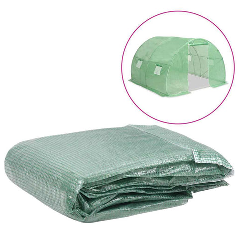 Greenhouse Replacement Cover 300x300x200 cm Green 316429