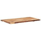 Table Top Solid Acacia Wood 118xx3.8 cm 286334