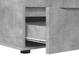 Storage Cabinet 60 x 48 x 57 cm Engineered Wood Concrete Grey 888830