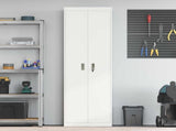 Storage Cabinet White 60 x 40 x200 cm Steel 3406207