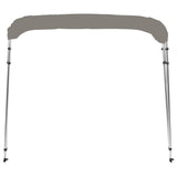 4-bow Bimini Top Grey 243x196x137 cm 94807