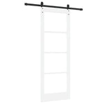 Sliding Door Manual ORKDAL White 78 x 211 cm Wood and metal 3332442