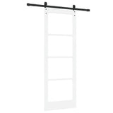 Sliding Door Manual ORKDAL White 78 x 211 cm Wood and metal 3332442