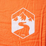 Self Inflating Camping Mattress with Pillow 1-Person Orange 4007129