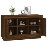 Sideboard Brown Oak 102x35x60 cm Engineered Wood 831884