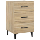 ZNTS Bedside Cabinet Sonoma Oak 40x40x66 cm Engineered Wood 812090