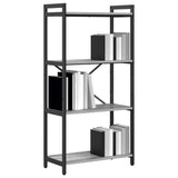 Bookshelf Grey sonoma 60 x 30 x 120 cm Engineered Wood 868392