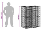 Gabion Raised Bed Silver 42033333