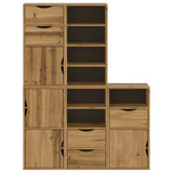 Side Cabinets 5 pcs ODDA 40x24x79 cm Solid Wood Pine 3365362
