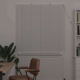Venetian Blind White 130 x 135 cm 25 mm Aluminium 42005979