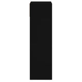 Shoe Cabinet Black 60x34x116 cm Engineered Wood 840016