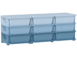 Kids Storage Unit, with Nine Drawers - Blue T3398P379055