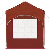 Pop-up Party Tent 192 x 192 x 245 cm Terracotta 42019831