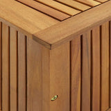 Garden Storage Box 90x50x58 cm Solid Acacia Wood 310282