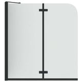 Shower Enclosure Manual Black 120 x 68 x 130 cm 42018547