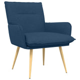 Armchair Blue Fabric 42047706