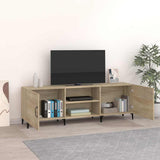 TV Cabinet Sonoma Oak 150x30x50 cm Engineered Wood 812630