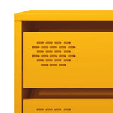 Sideboard Mustard Yellow 68x39x58.5 cm Cold-rolled Steel 851295