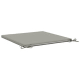 4-Piece Seat Cushions SOEST 4 pcs 100% Polyester Grey 944798