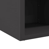 Fire Pit Black 50 x 50 x 40 cm Steel 874581