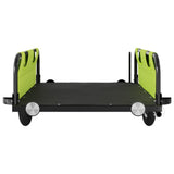 Bike Trailer Green Oxford Fabric and Iron 94172