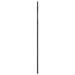 Wall Mirror Black 100x110 cm Arch Iron 3200612