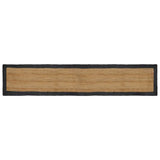 Area Rugs Dark Grey 60 x 400 cm Jute 42010683