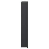 Shower Niche Matt Black 32x62x9 cm Stainless Steel 4005134