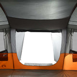 Family Tent Tunnel 16-Person Grey Waterproof 94709