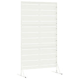 Privacy Screen White 100 x 50 x 180 cm Steel 868564