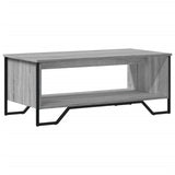 ZNTS Coffee Table Grey Sonoma 100x51x40 cm Engineered Wood 848482