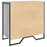 Shoe Cabinet Grey Sonoma 80x38x78 cm Engineered Wood 848652