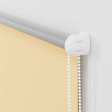Roller blind blackout 124.4x175 cm Fabric Width 120 cm beige 240125