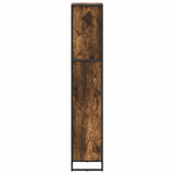 Book Cabinet Smoke Oak 40 x 30 x 155 cm Engineered Wood 886374