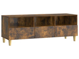 TV Cabinet Smoked Oak 102 x 34.5 x 50 cm Engineered Wood 894680