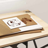 Decor Panels 50 pcs White 30 x 42 x 0.27 cm Engineered Wood 885584