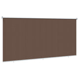 Outdoor Roller Blind 90% UV Block Taupe 240 x 140 cm HDPE 42036151