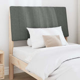 Upholstered Headboard Dark Grey 90 cm Solid Pine Wood 879415