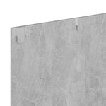 Wall TV Cabinet Concrete Grey 120x23.5x90 cm Engineered Wood 808273
