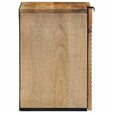 Bathroom Hanging Cabinet Brown 38x33.5x48 cm Solid Wood Mango 4017740