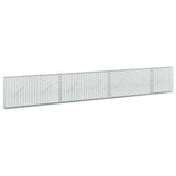 Gabion with 3.5 mm Wire and 5x2.5 cm Mesh 350x10x50 cm 3461545