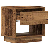 Nightstand 2 pcs Old Wood 45 x 34 x 44 cm Engineered Wood 863334