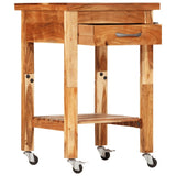 Kitchen Trolley 55x55x89 cm Solid Wood Acacia 355013