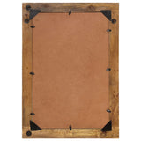 Mirror 70x50 cm Solid Wood Mango and Glass 351985