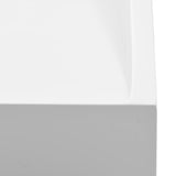 Wash Basin 80x46x11 cm Mineral Cast/Marble Cast White 144065