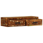 ZNTS Wall-mounted TV Cabinet 80x30x19 cm Solid Wood Reclaimed 4017462